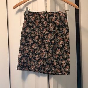 Floral skirt